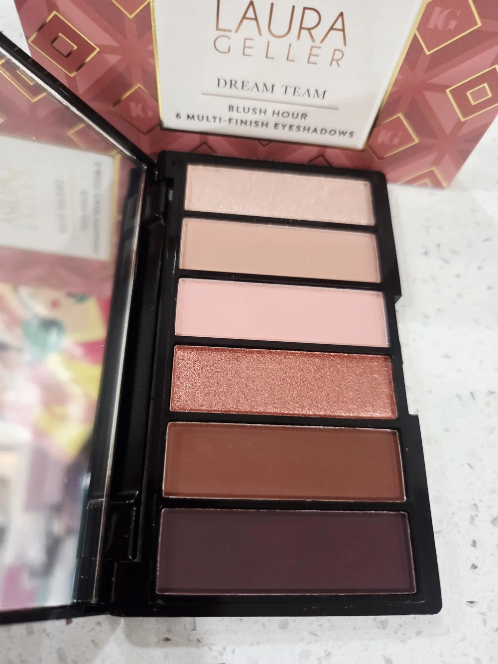 Laura Geller Dream Team Blush Hour Eyeshadow Palette - Pink & Rose Shades